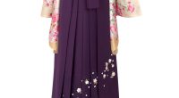 P014-L 紫×刺繍